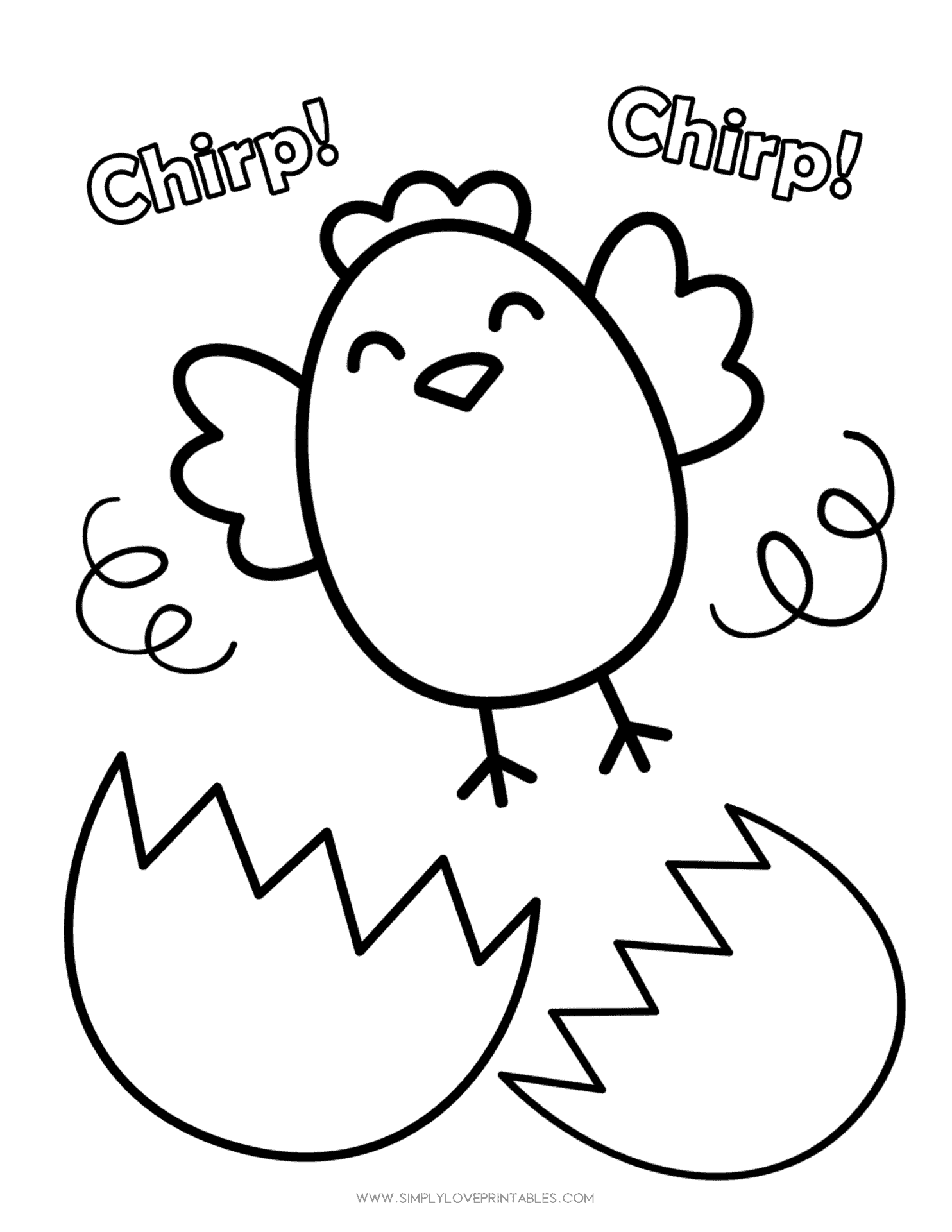 192+ Chicken Easter Coloring Pages Printable 46