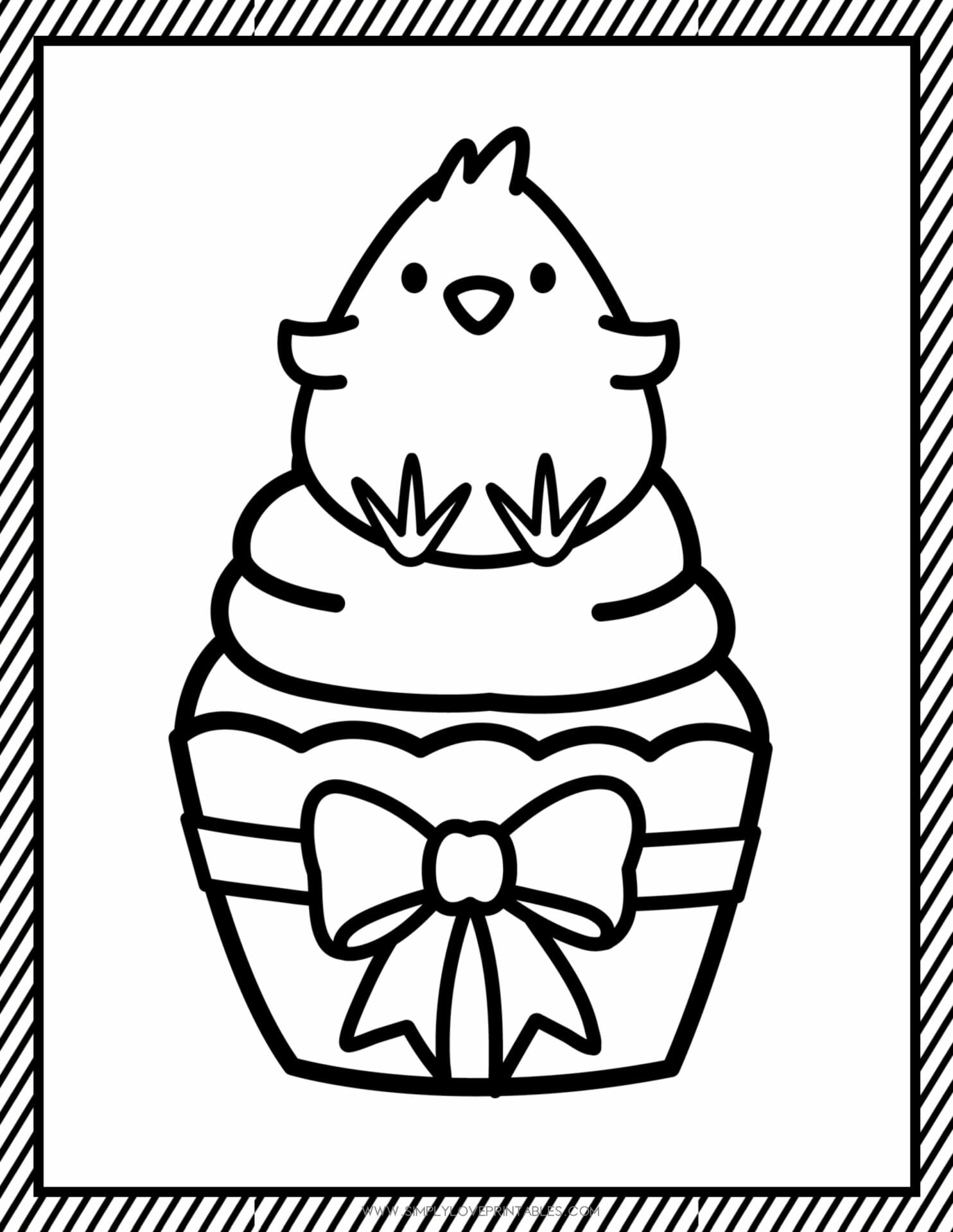 192+ Chicken Easter Coloring Pages Printable 51