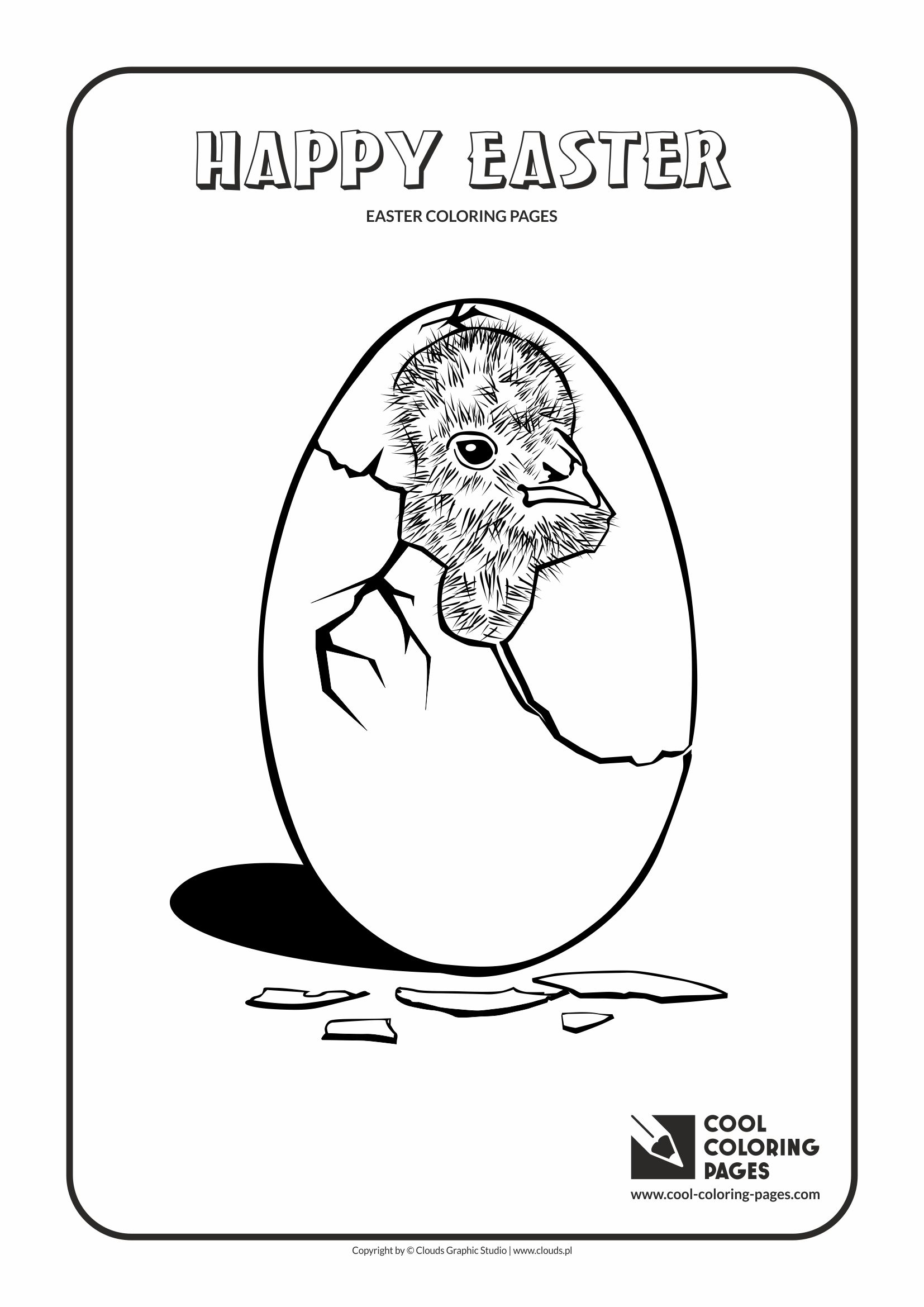 192+ Chicken Easter Coloring Pages Printable 58