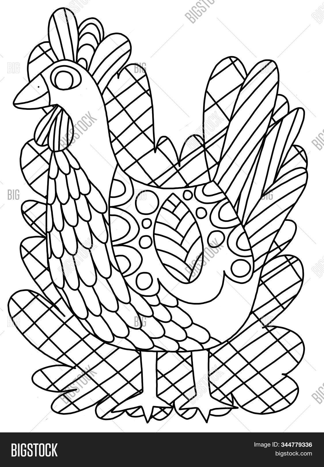 192+ Chicken Easter Coloring Pages Printable 64