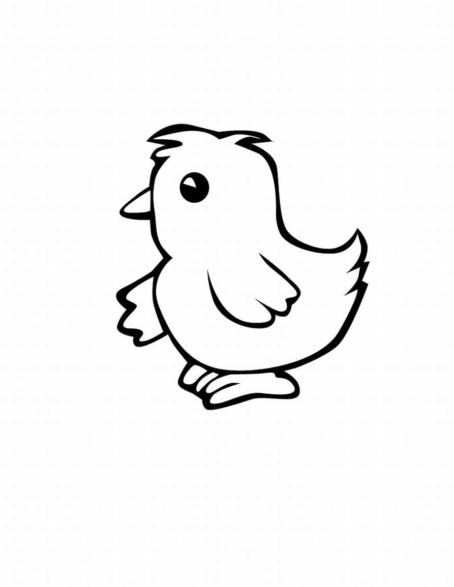 192+ Chicken Easter Coloring Pages Printable 89