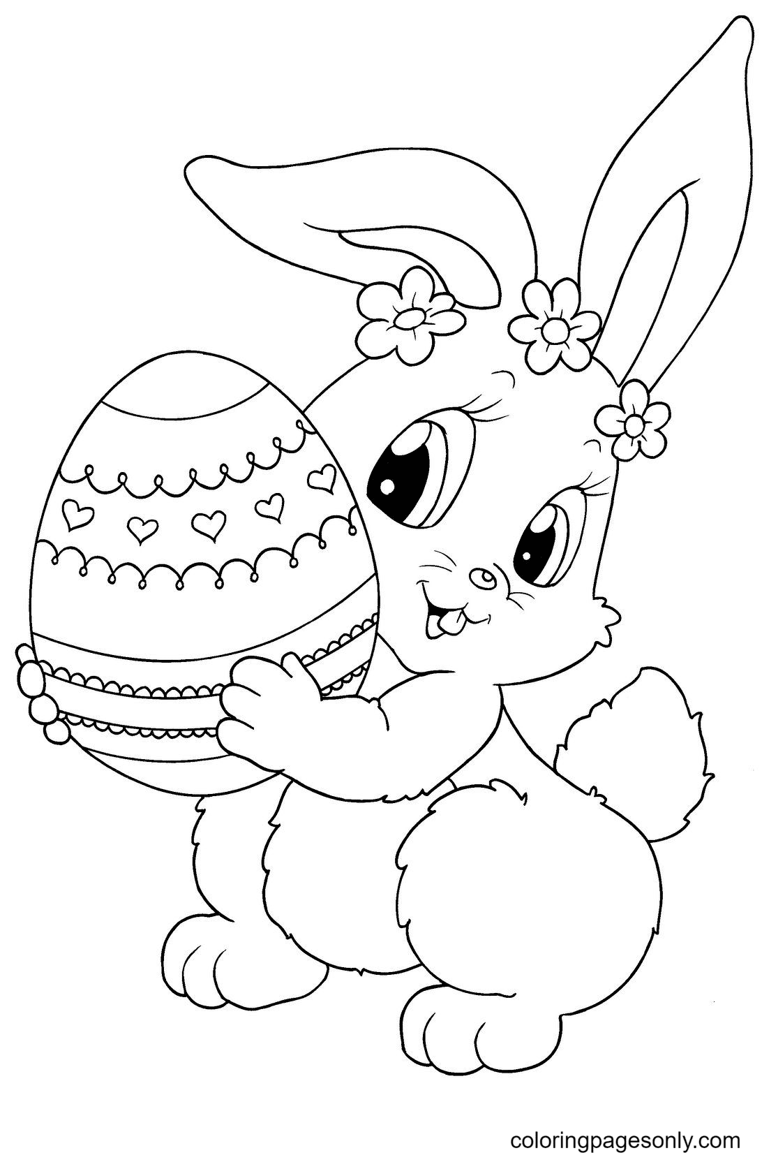 192+ Chicken Easter Coloring Pages Printable 97