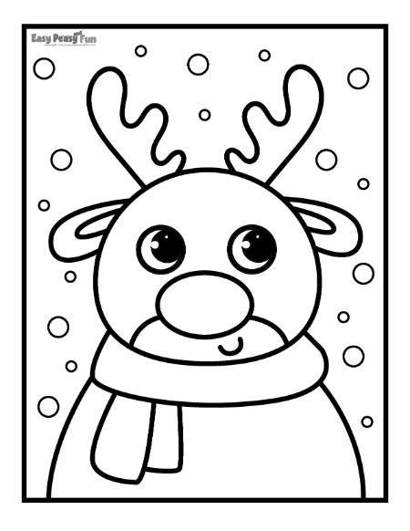 195+ Coloring Page of a Deer Printable 147