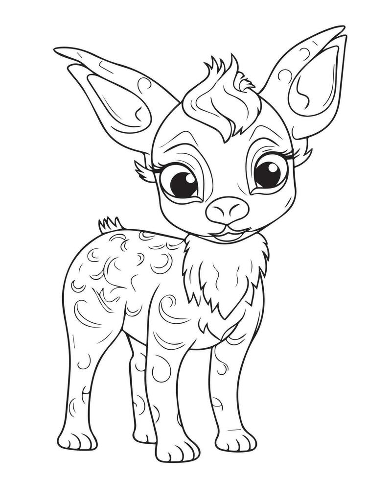 195+ Coloring Page of a Deer Printable 55