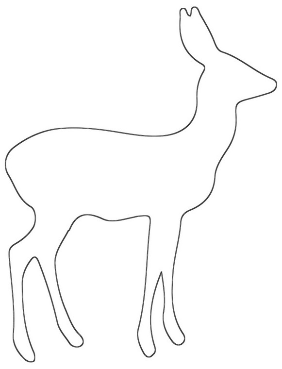 195+ Coloring Page of a Deer Printable 64