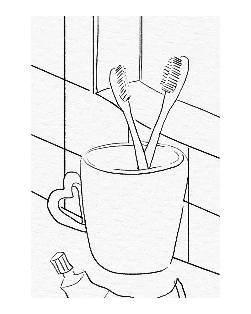 195+ Toothpaste Coloring Pages Printable 109