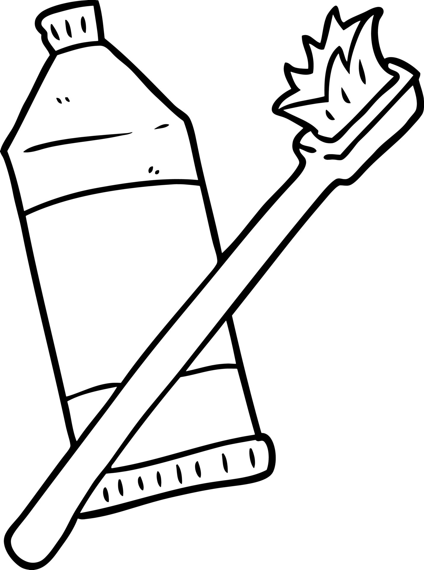 195+ Toothpaste Coloring Pages Printable 159