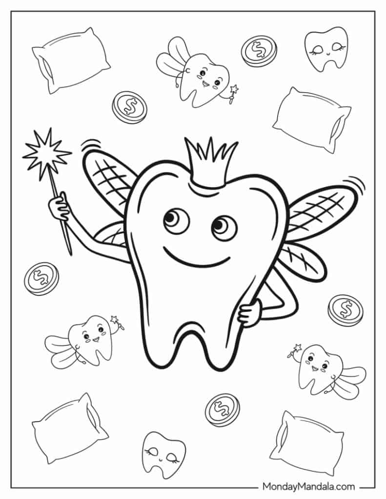 195+ Toothpaste Coloring Pages Printable 178