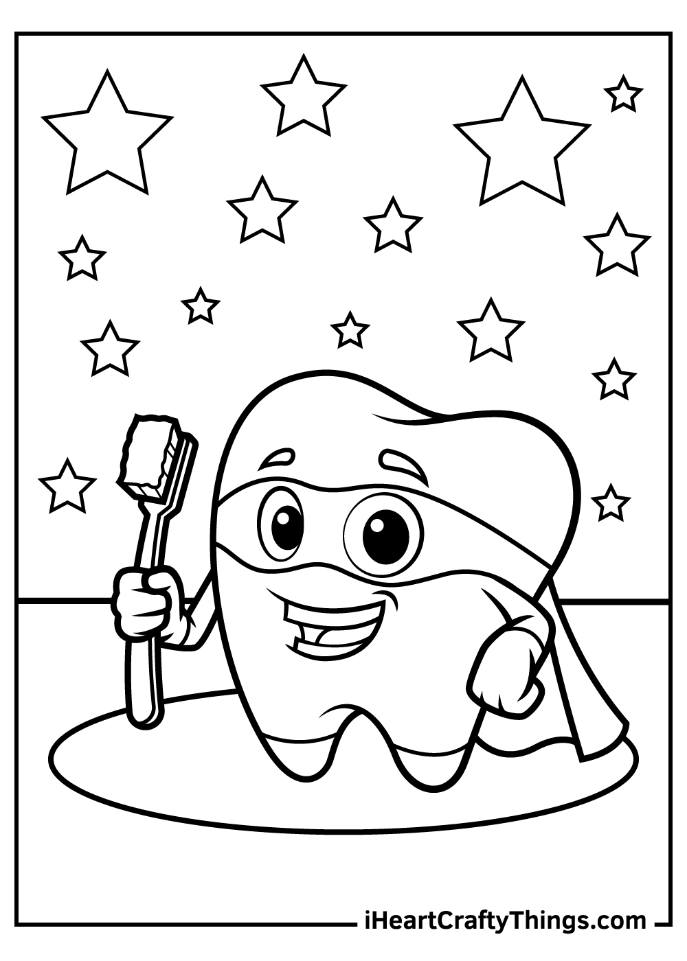 195+ Toothpaste Coloring Pages Printable 19