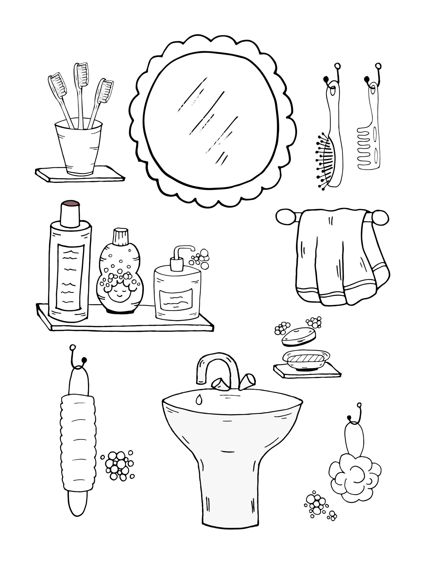 195+ Toothpaste Coloring Pages Printable 54