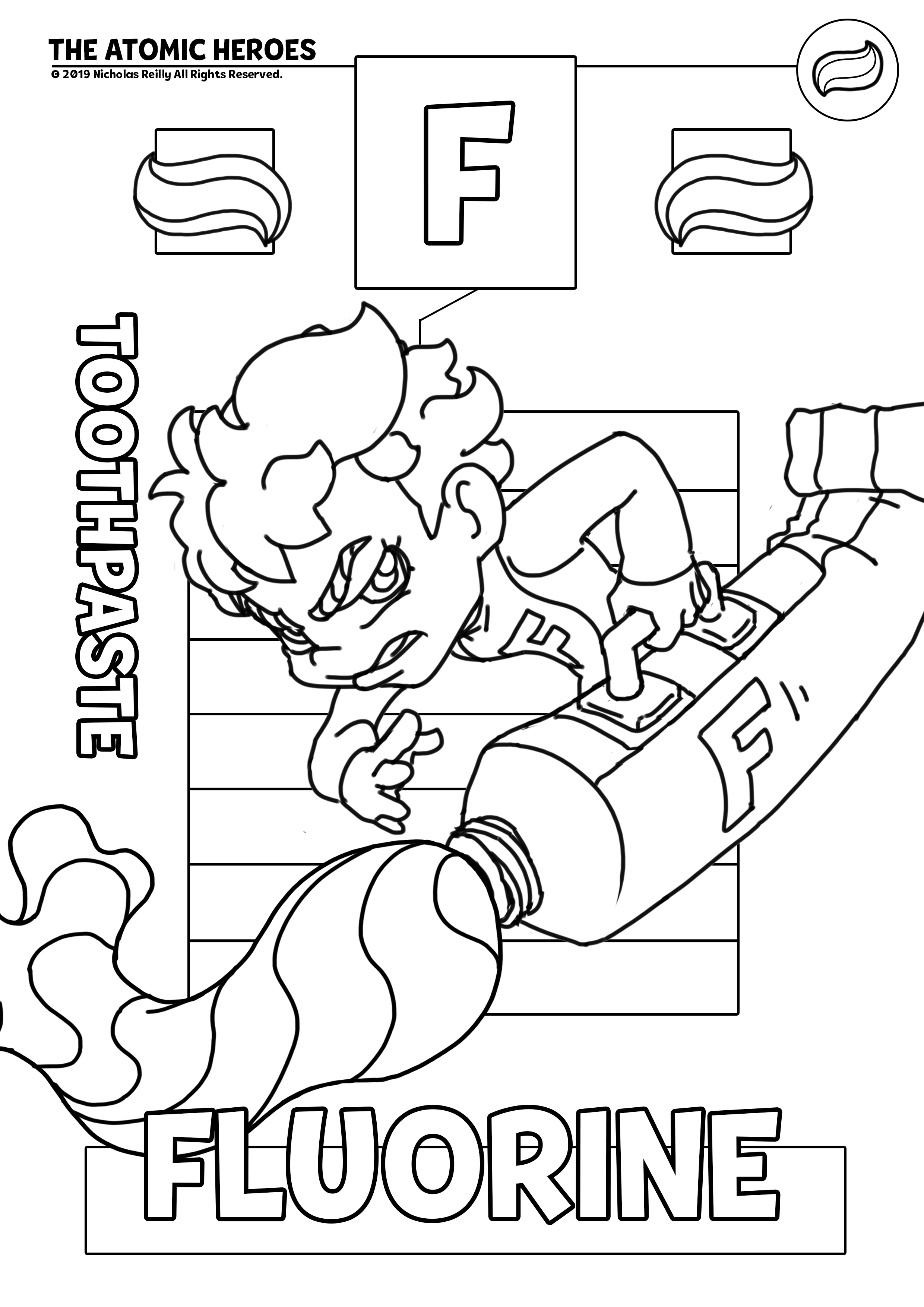 195+ Toothpaste Coloring Pages Printable 71