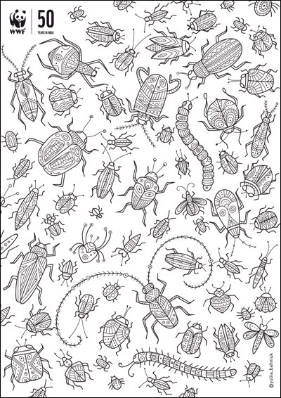 200 Beat Bugs Coloring Pages Printable 108