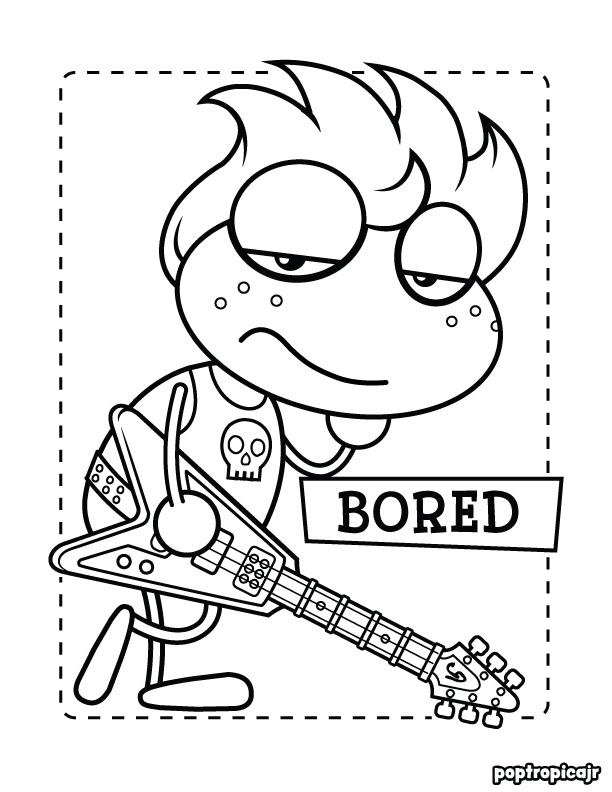 200 Beat Bugs Coloring Pages Printable 199