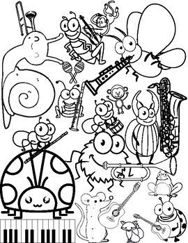 200 Beat Bugs Coloring Pages Printable 23