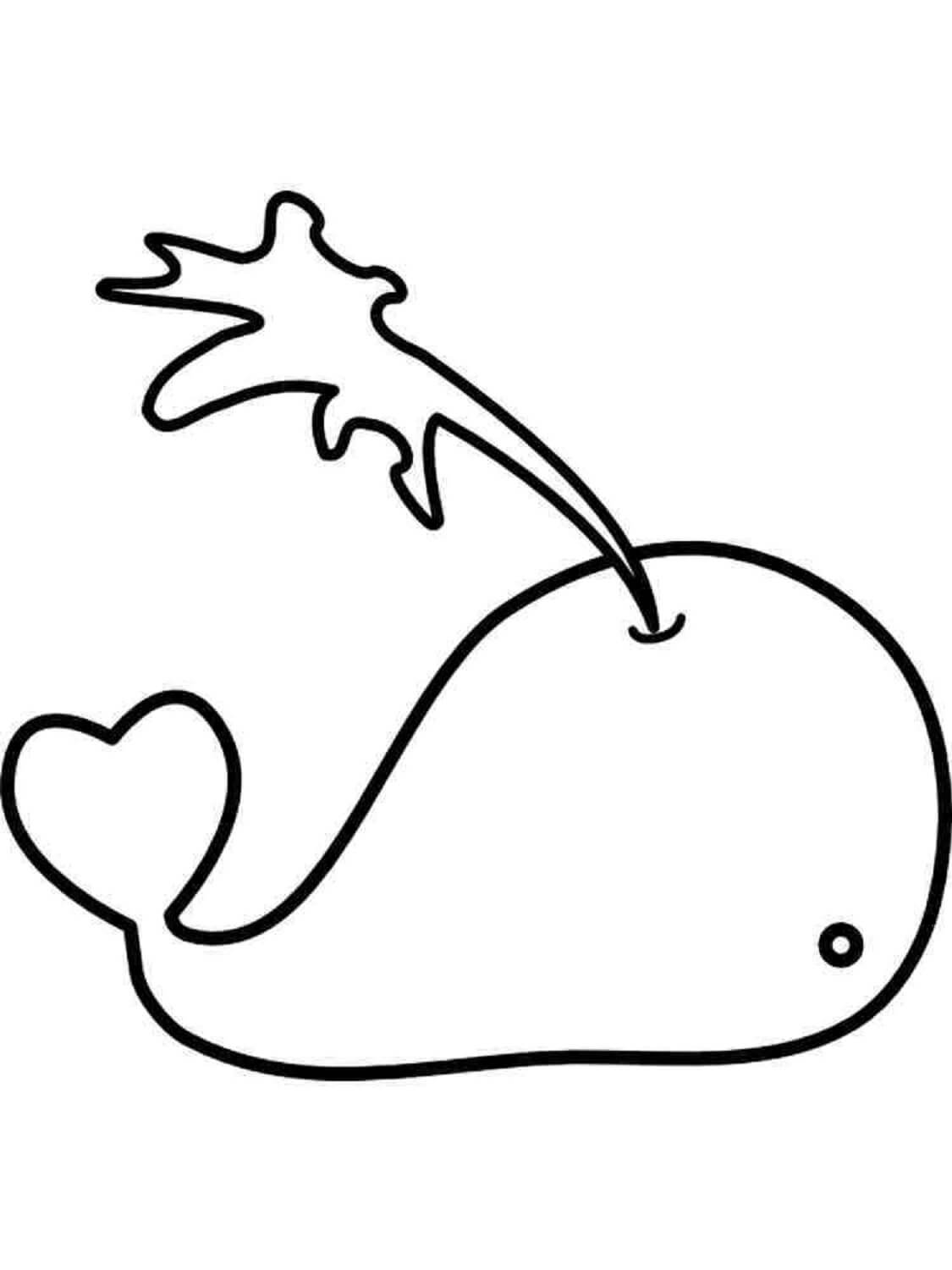 60+ Whale Coloring Pages 23