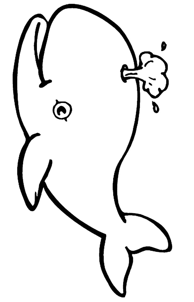 60+ Whale Coloring Pages 46