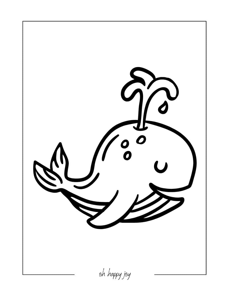 60+ Whale Coloring Pages 56