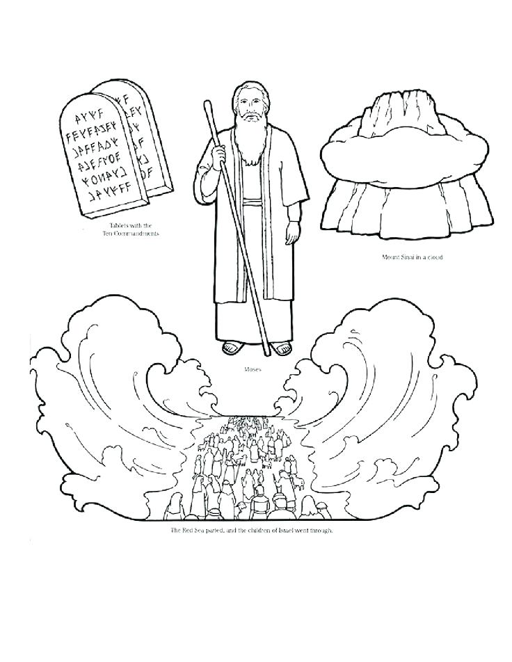 74 Burning Bush Coloring Page Printable 15