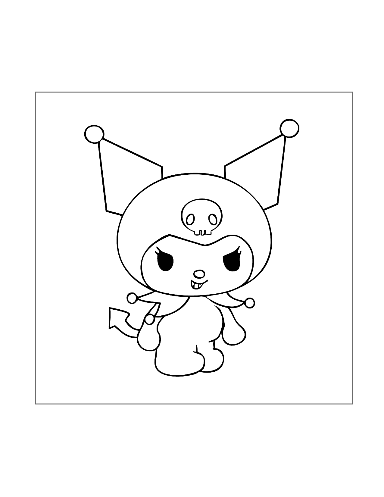 90 Kuromi Coloring Pages FREE Printable 25