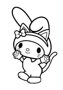 90 Kuromi Coloring Pages FREE Printable 36