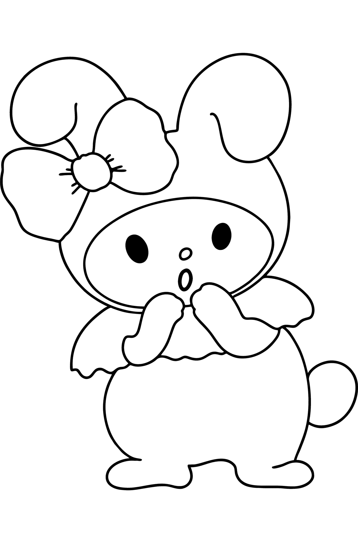 90 Kuromi Coloring Pages FREE Printable 39