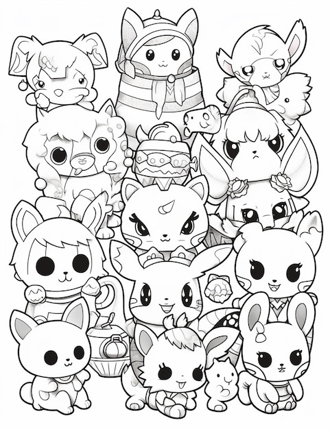 90 Kuromi Coloring Pages FREE Printable 58