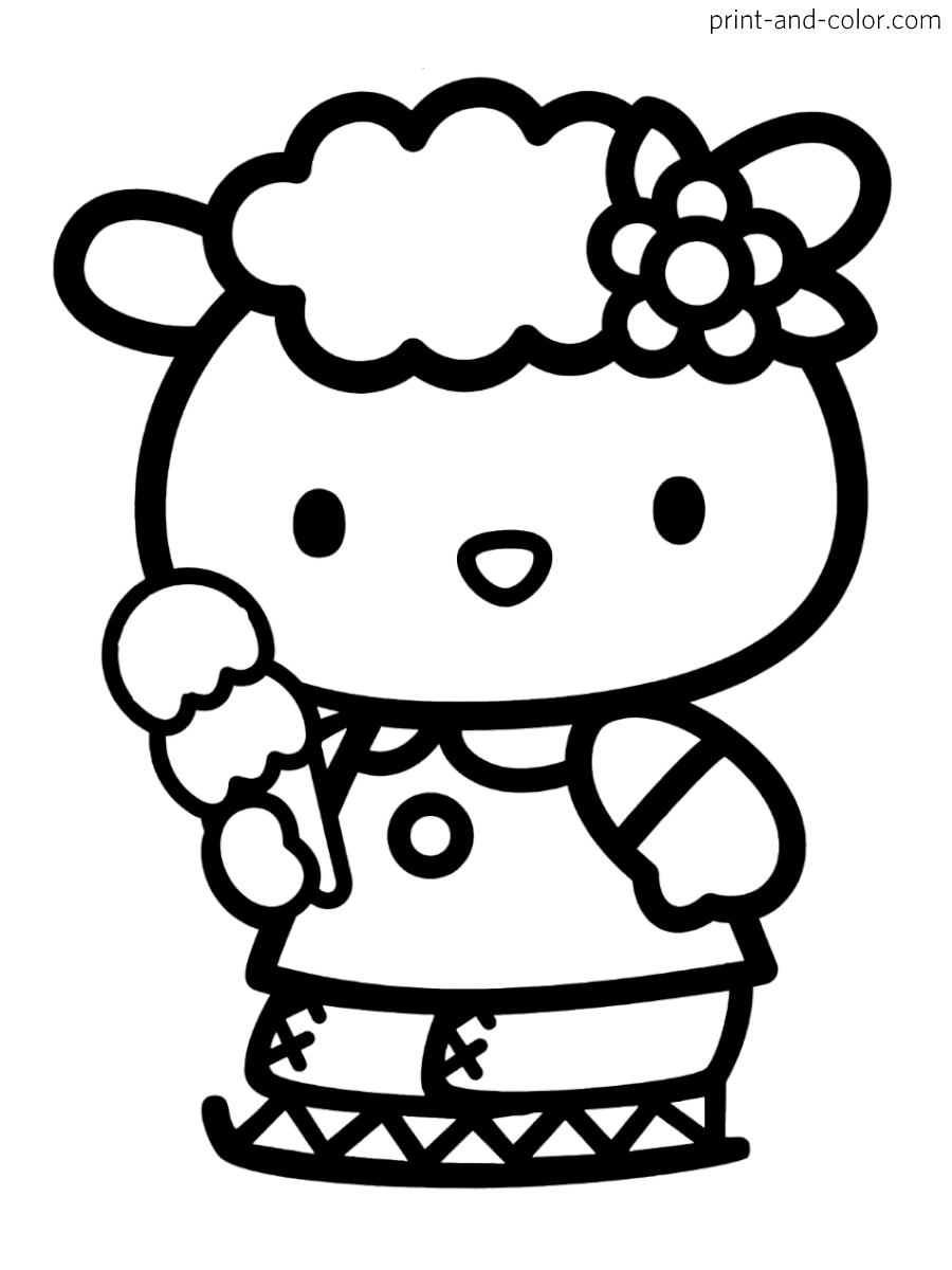 90 Kuromi Coloring Pages FREE Printable 72