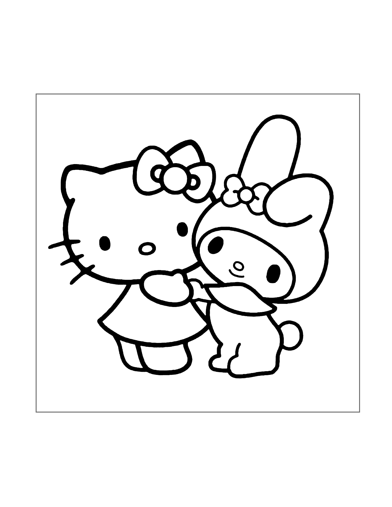 90 Kuromi Coloring Pages FREE Printable 77