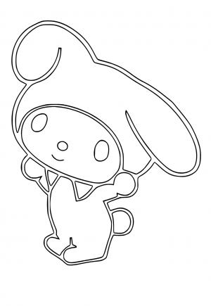 90 Kuromi Coloring Pages FREE Printable 79