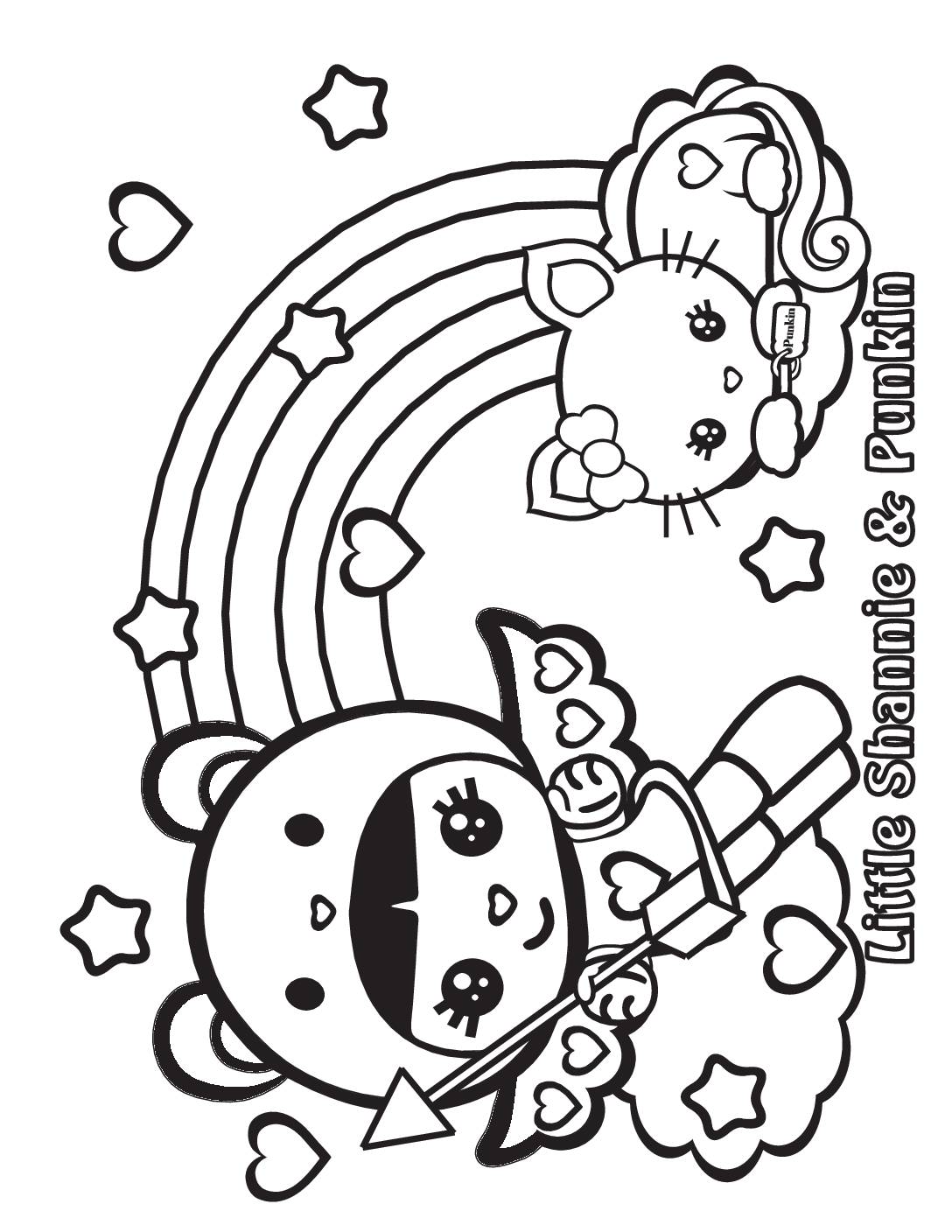 90 Kuromi Coloring Pages FREE Printable 84