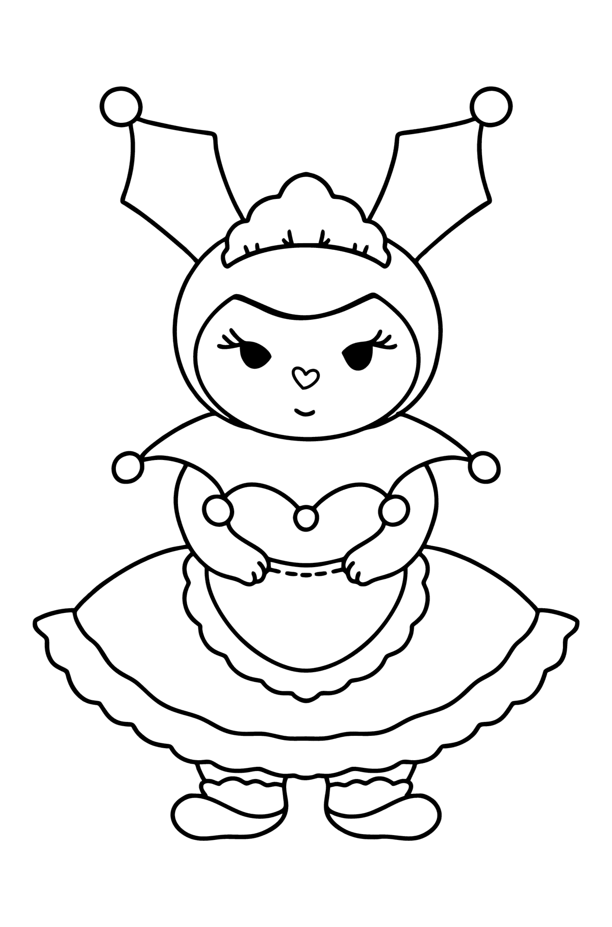 90 Kuromi Coloring Pages FREE Printable 93