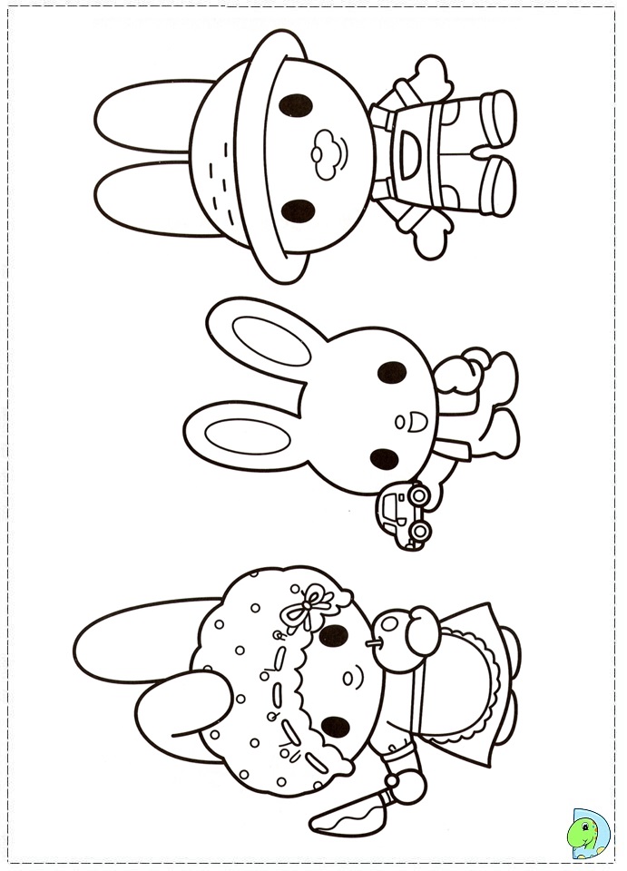 90 Kuromi Coloring Pages FREE Printable 94