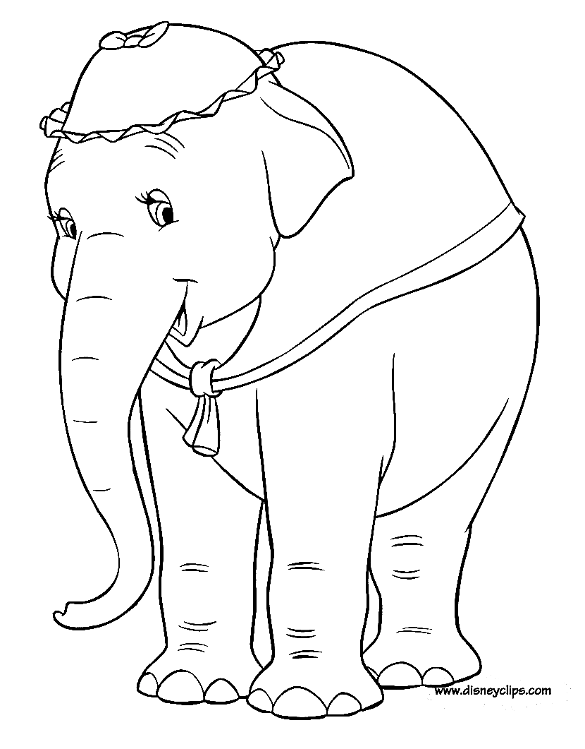 99+ Baby Elephant Coloring Pages FREE Printable 11