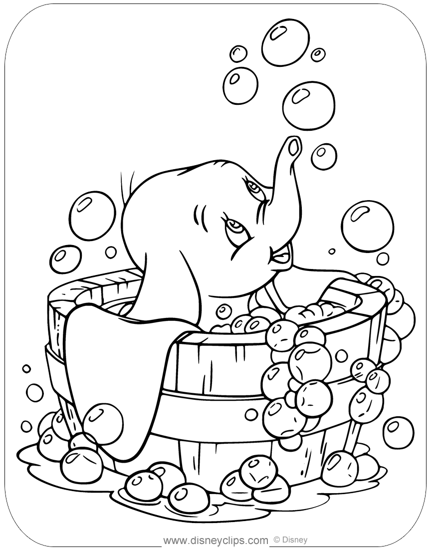 99+ Baby Elephant Coloring Pages FREE Printable 14