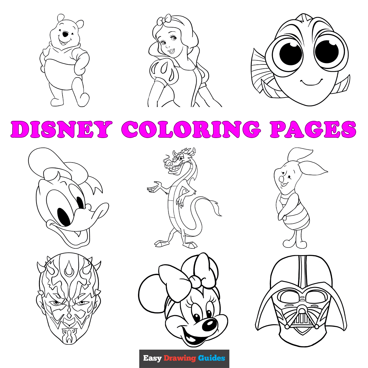 100 Disney Coloring Pages Printable 24