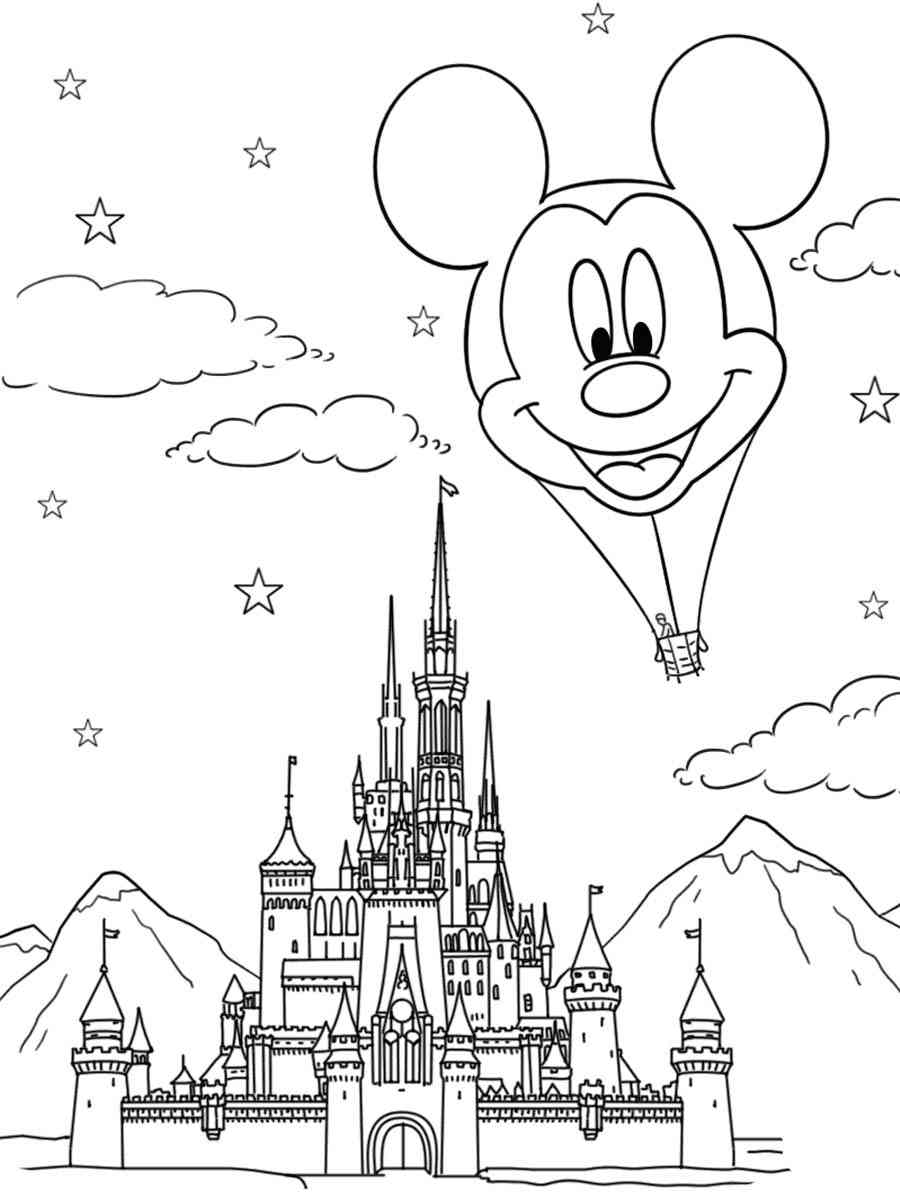 100 Disney Coloring Pages Printable 86