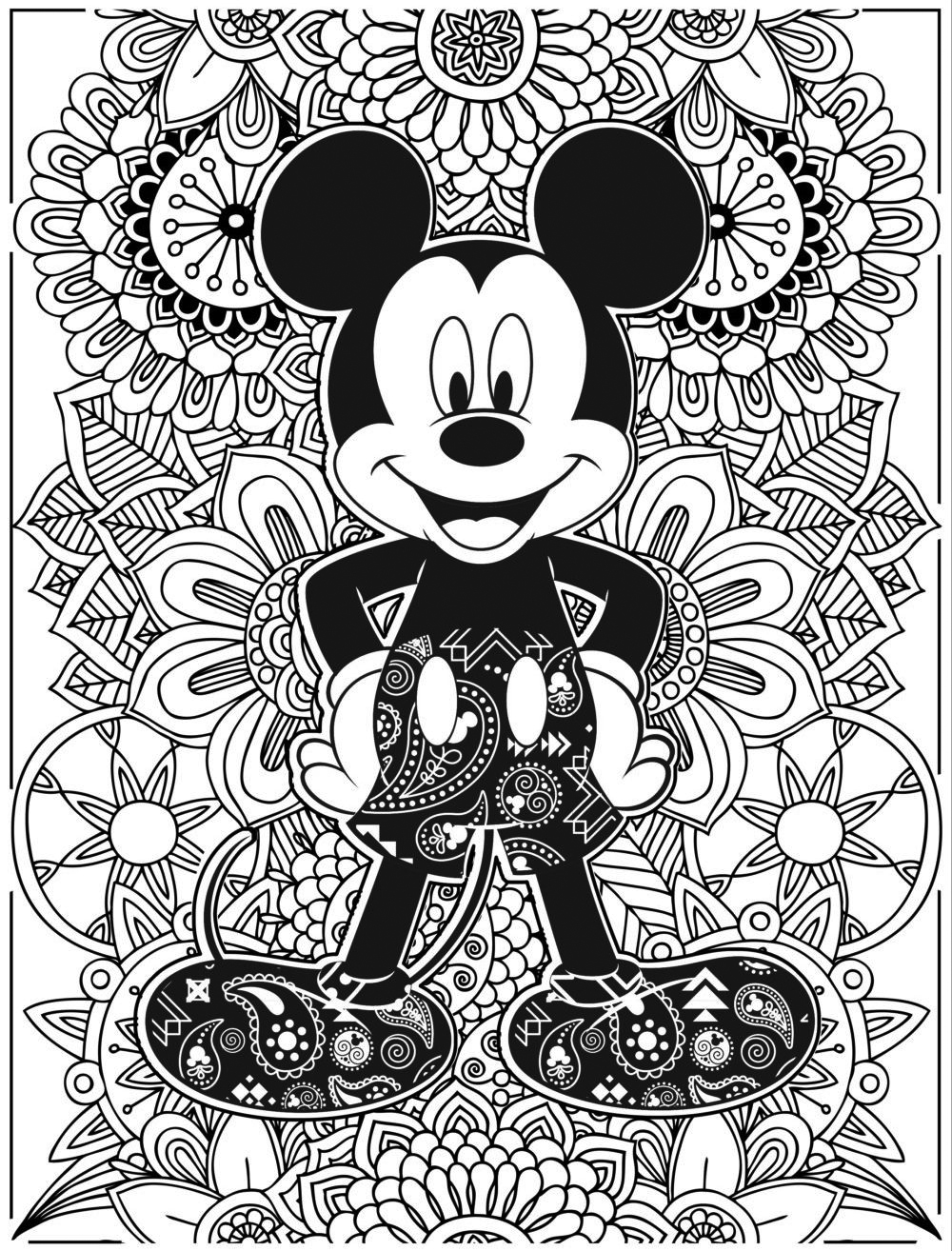 100 Disney Coloring Pages Printable 89