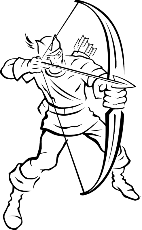 100+ Heroic Green Arrow Coloring Pages Printable 31