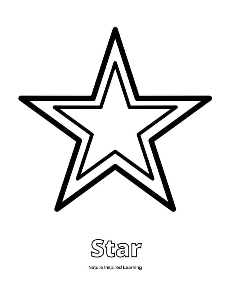 100 Star Coloring Pages Templates Printable 101