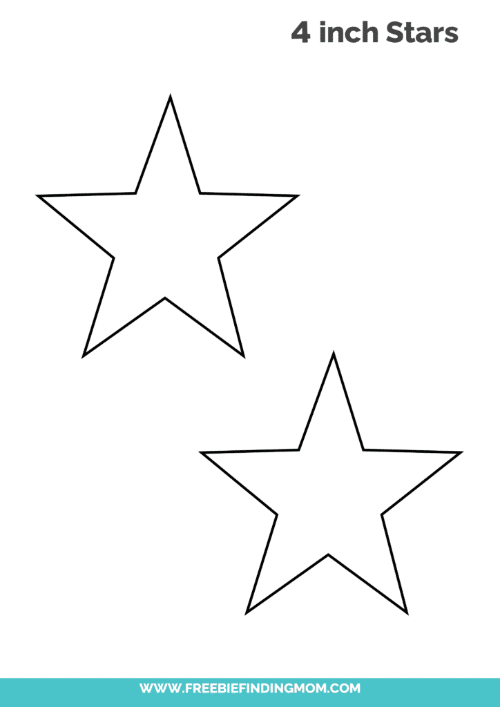 100 Star Coloring Pages Templates Printable 16