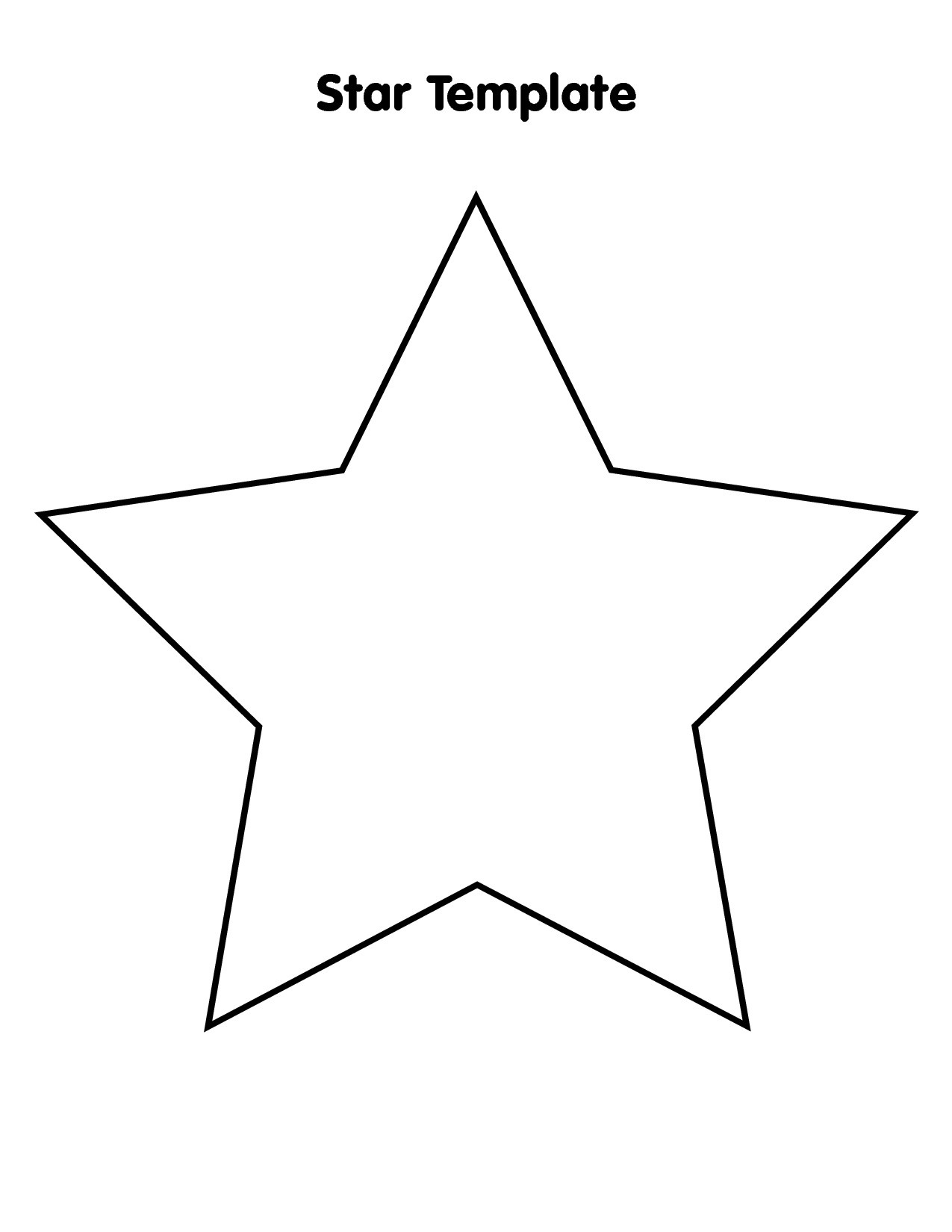 100 Star Coloring Pages Templates Printable 17