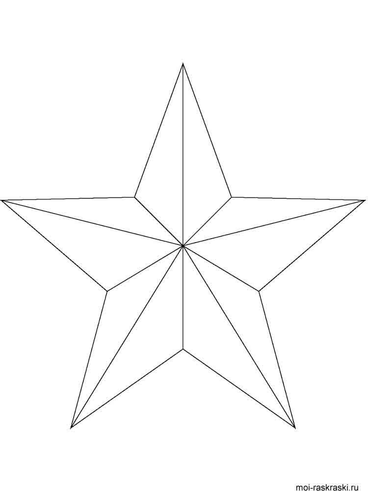 100 Star Coloring Pages Templates Printable 19