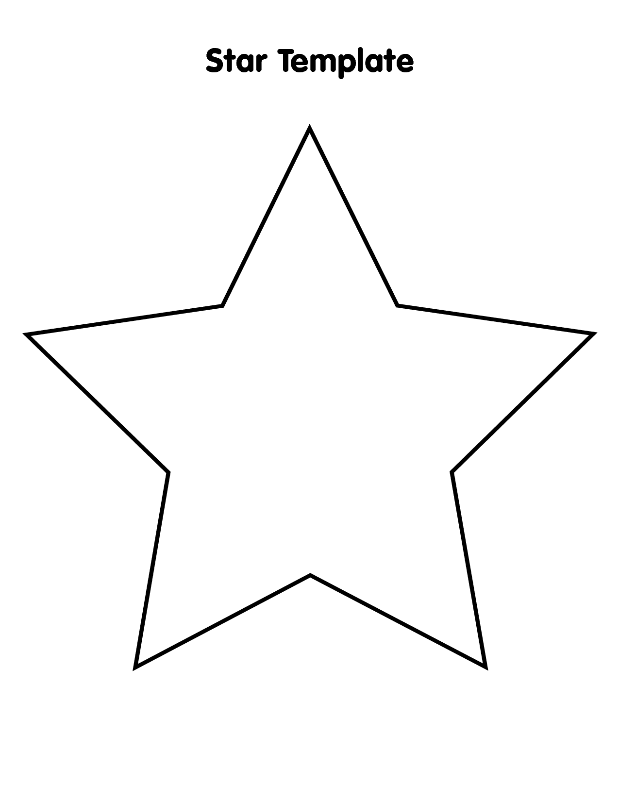 100 Star Coloring Pages Templates Printable 21