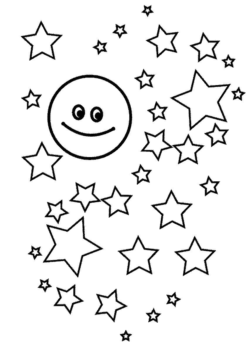 100 Star Coloring Pages Templates Printable 37