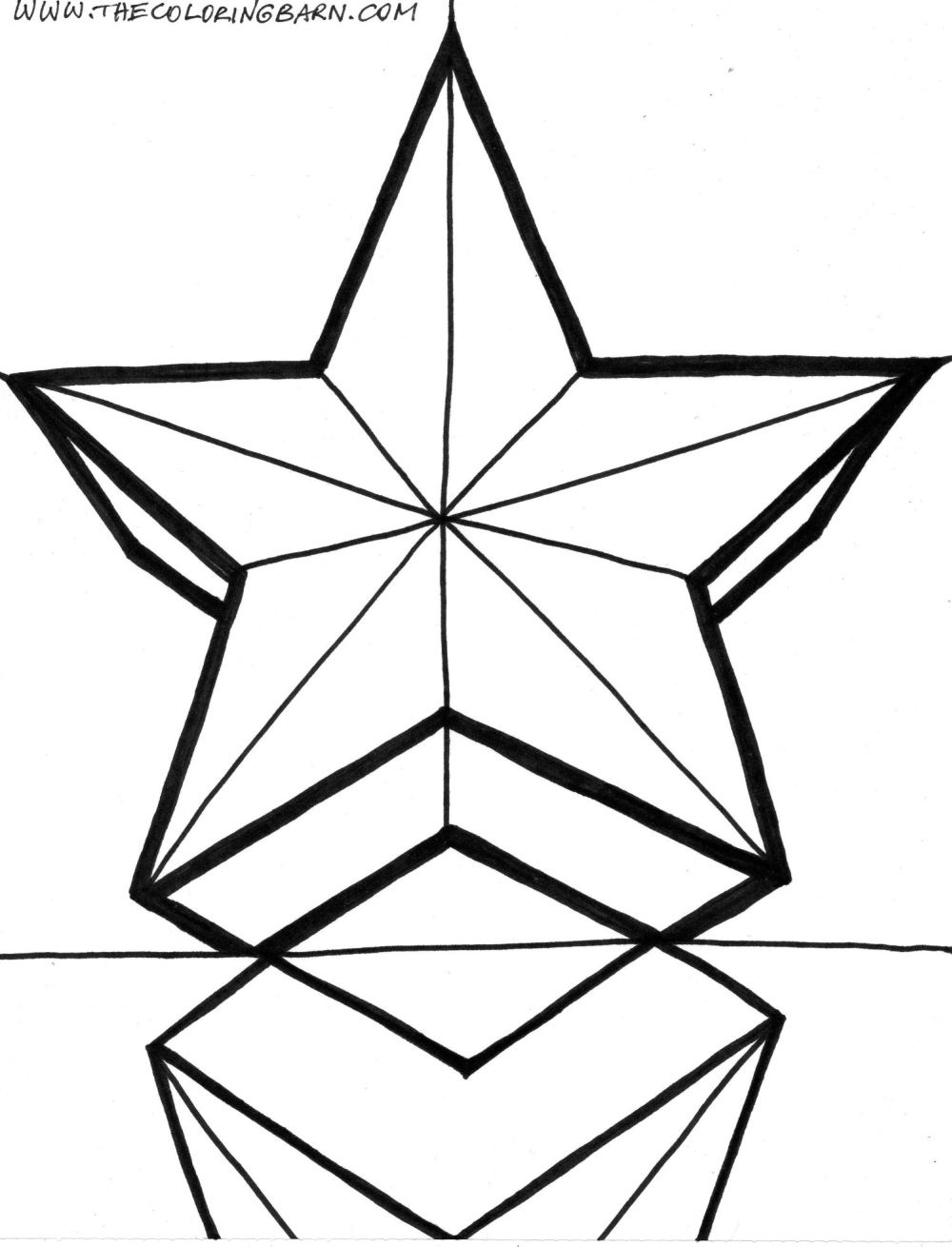 100 Star Coloring Pages Templates Printable 47