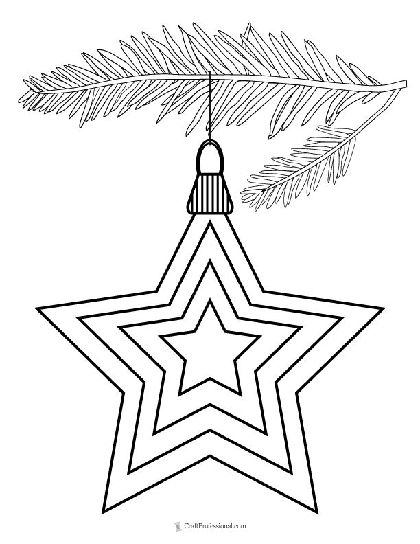 100 Star Coloring Pages Templates Printable 53