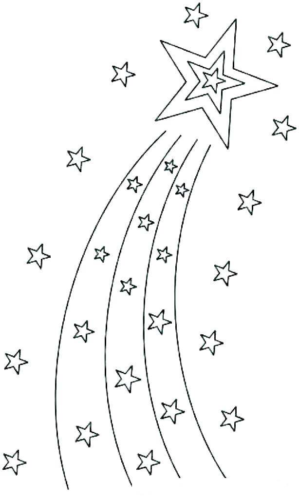 100 Star Coloring Pages Templates Printable 78