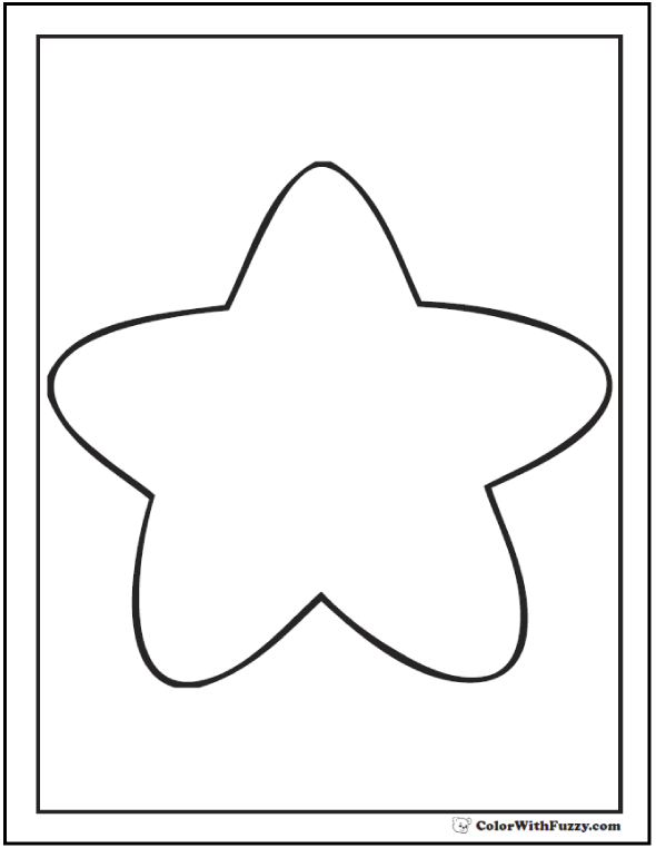 100 Star Coloring Pages Templates Printable 80