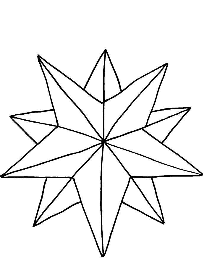 100 Star Coloring Pages Templates Printable 83