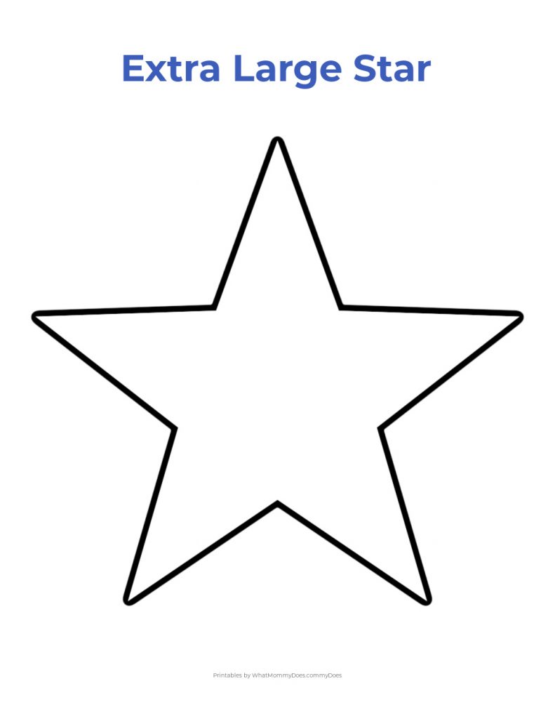 100 Star Coloring Pages Templates Printable 85